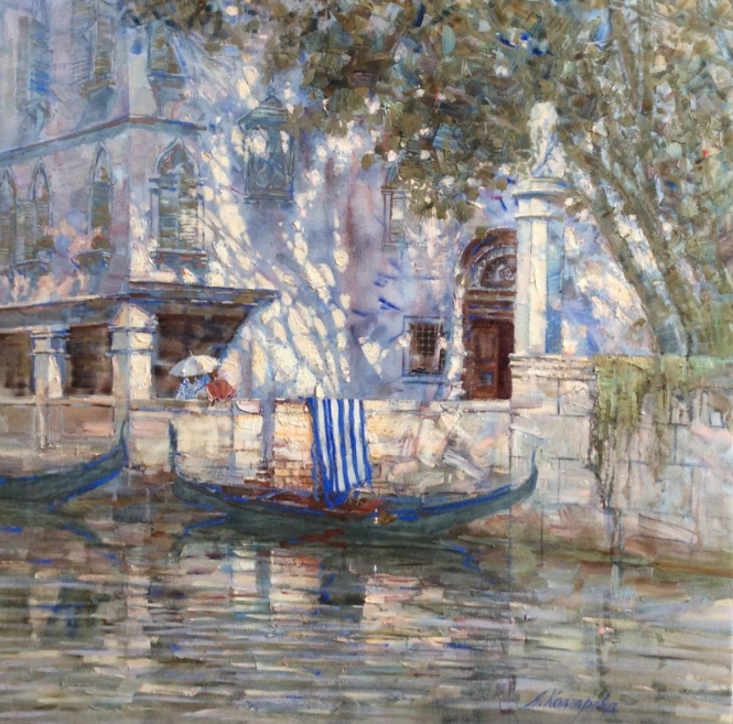 Painting for sale online - Sun and shadows