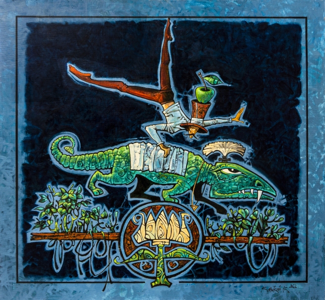 Painting for sale online - Ominous