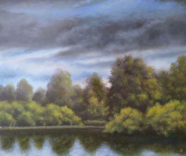Painting for sale online - It Will Rain Soon
