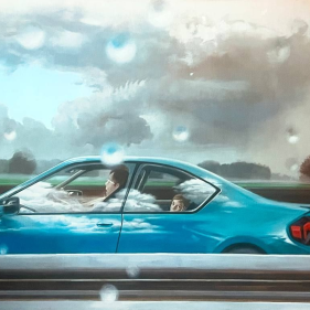 Painting for sale online - In the clouds