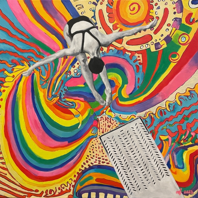 Painting for sale online - Jump