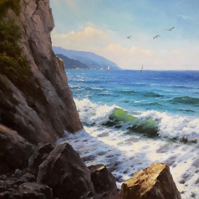 Painting for sale online - A sunny day