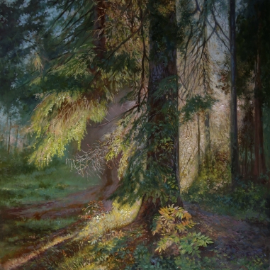 Painting for sale online - Morning forest