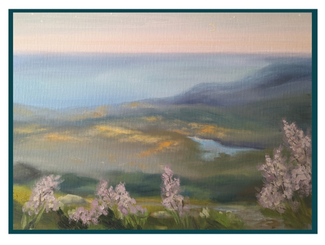 Painting for sale online - View of Alushta