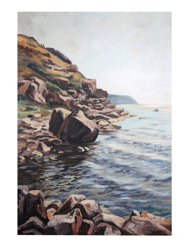Painting for sale online - A free copy of a painting by Peter Dark Monsted.