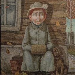 Painting for sale online - Skies breathed autumn air out