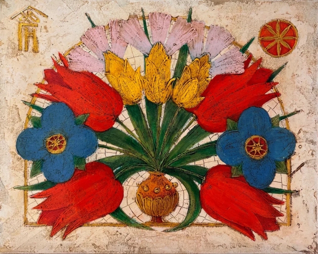 Painting for sale online - Bright bouquet