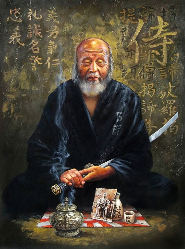 Painting for sale online - The Last Samurai