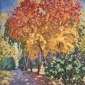 Painting for sale online - I was standing in the alley