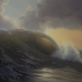 Painting for sale online - Touch the wave with your hand
