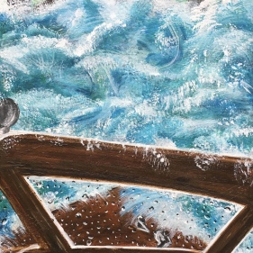 Painting for sale online - Wild water of London