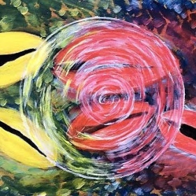 Painting for sale online - River Spirit