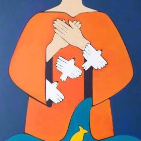 Painting for sale online - In the sleeves