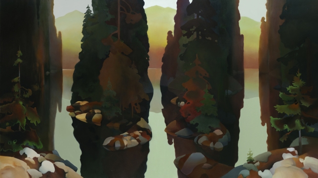 Painting for sale online - Stoics (Triptych)