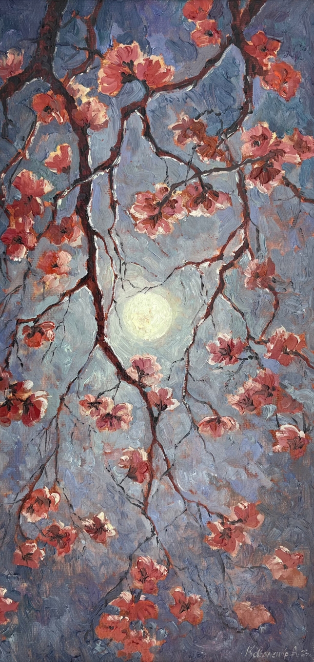 Painting for sale online - Blooming Moon