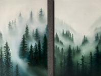 Painting for sale online - Misty expanses