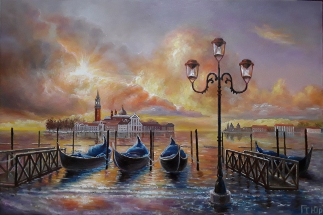 Painting for sale online - Magical Dreams of Venice