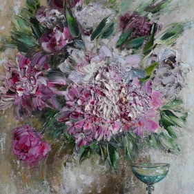 Painting for sale online - Green drink