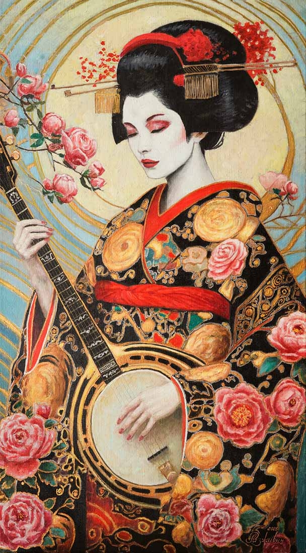 Painting for sale online - Mysterious Melody of the East