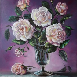 Painting for sale online - Bouquet of roses