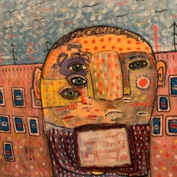 Painting for sale online - Fake news