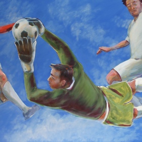 Painting for sale online - Football 