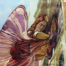 Painting for sale online - Pink Angel