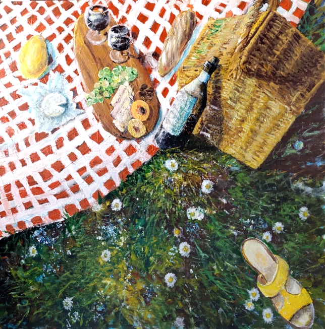 Painting for sale online - Picnic