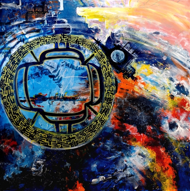 Painting for sale online - An equation with 3 unknowns