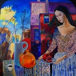 Painting for sale online - Autumn in Massachusetts