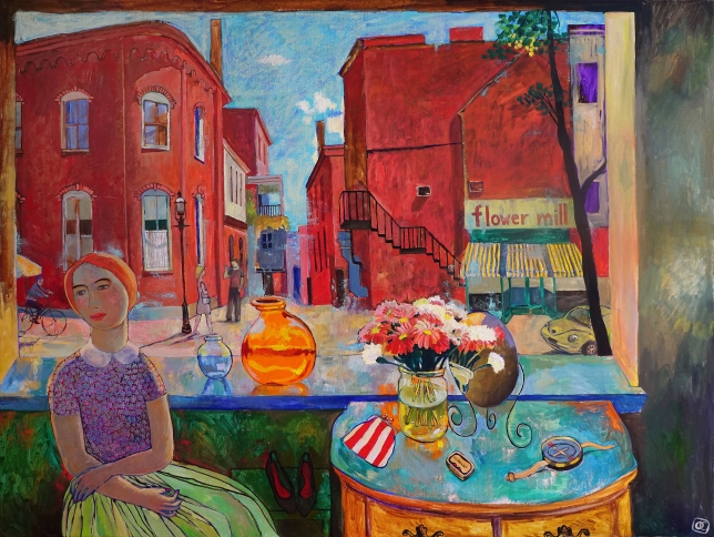 Painting for sale online - Brick City