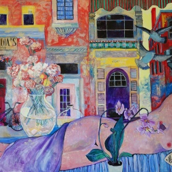 Painting for sale online - City and bliss