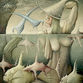 Painting for sale online - Aquarium-2