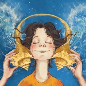 Painting for sale online - Listening Within 