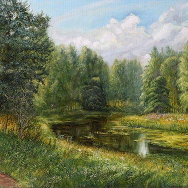 Painting for sale online - The Prime of Summer