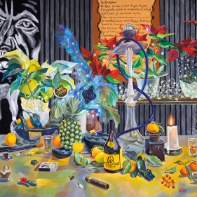 Painting for sale online - Christmas still