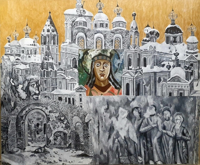 Painting for sale online - Bringing God home