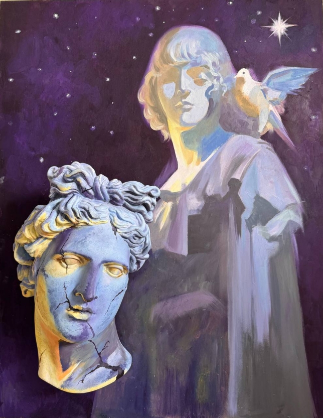Painting for sale online - Cracks are appearing in the Apollonian system