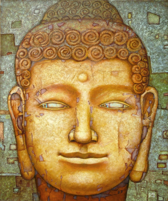 Painting for sale online - The Buddha