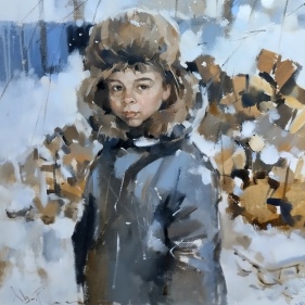 Painting for sale online - Misha