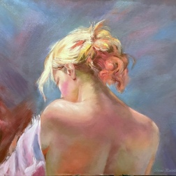 Painting for sale online - At dawn. Tenderness.
