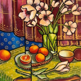Painting for sale online - Red oranges