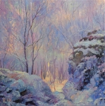 Painting for sale online - Winter in the Zhiguli Mountains
