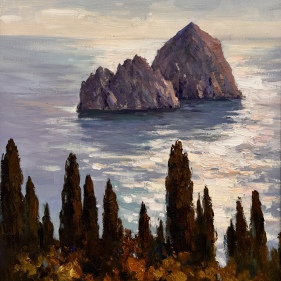 Painting for sale online - Adalary in sun glare