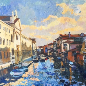 Painting for sale online - Saint John and Paul, Venice