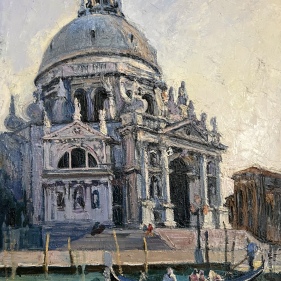 Painting for sale online - Santa Maria Novella, Venice