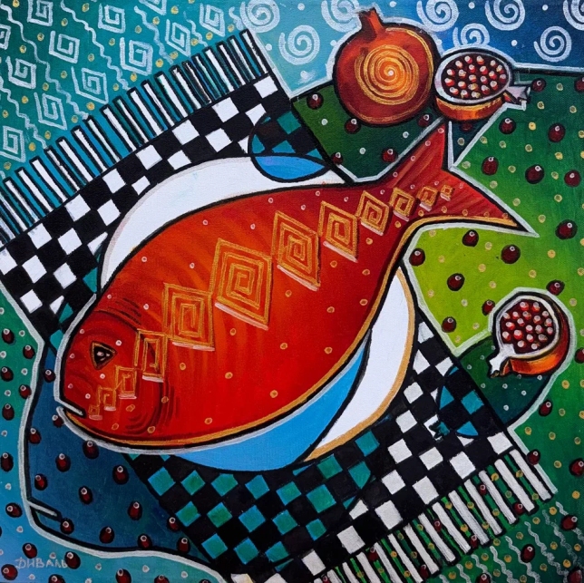 Painting for sale online - Checkmate 2