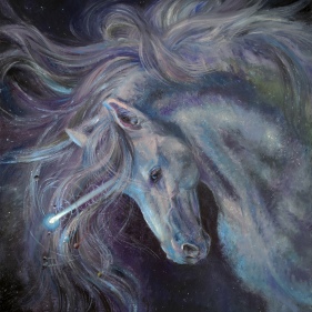 Painting for sale online - Galaxy The Birth of a Supernova