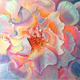 Painting for sale online - from the petal to the galaxy