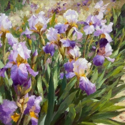 Painting for sale online - Irises